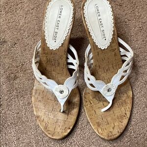 Lower East Side White 8.5W Sandals